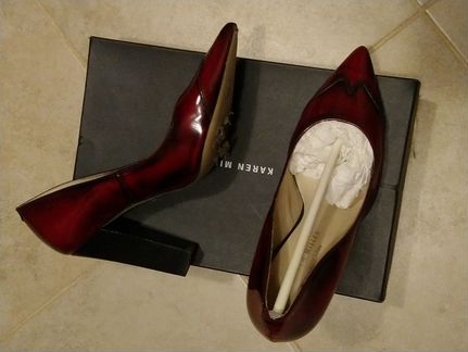 Туфли Karen Millen красные