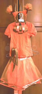 Костюм карнавальный детский Белка Белочка до 128