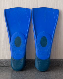 Детские ласты nabaiji (Декатлон) размер 19-19,5см