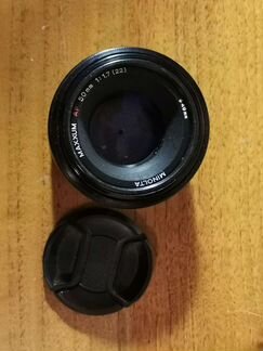 Объектив Minolta Maxxum 50mm 1.7