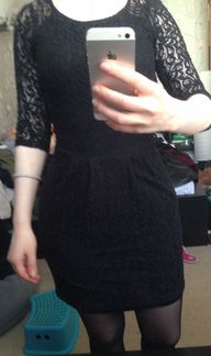 Платье кружевное