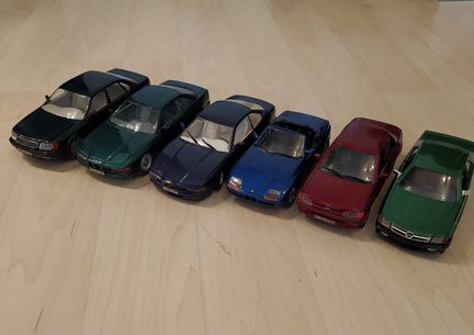 Коллекция автомобилей Schabak 1:24