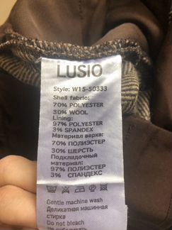 Шерстяные брюки lusio M