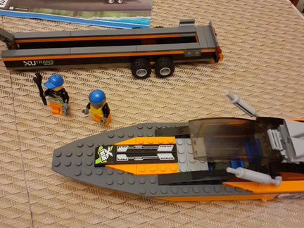 Lego City 60085 Внедорожник 4x4 с гоночным катером