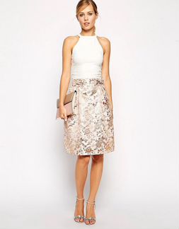 ASOS Premium юбка из жаккарда