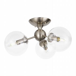 Люстра трехрожковая Citilux томми CL102131 Матовый Хром