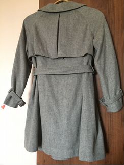 Пальто женское серое S