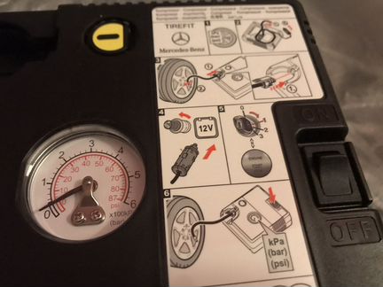 Новый Оригинальный Компрессор для шин Mercedes