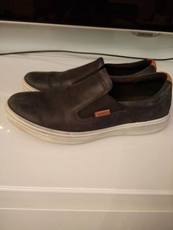 Кожаные слипоны Ecco
