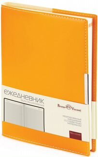 Ежедневник Bruno Visconti А5, Metropol, оранжевый