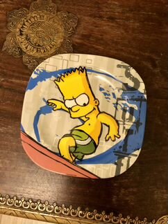 Тарелка Барт Симпсон