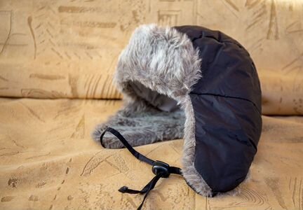 Шапка ушанка зимняя Kerry 52 wreath47