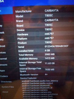 Планшет Mt6797 4ram 11.5gb