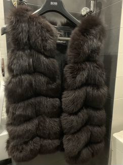 Жилет из натурального меха