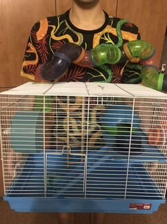 Клетка для хомяков, крыс и других грызунов