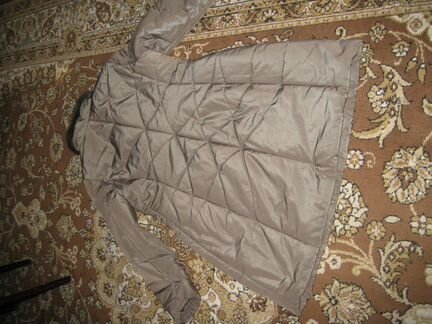 Пальто утепленное Орса-Италия,отделка норка, р.48