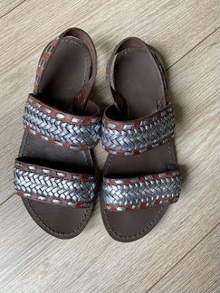 Maje Сандалии плетеные коричневые 37