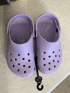 Новые Crocs для девочки р J1 на наш 31-32