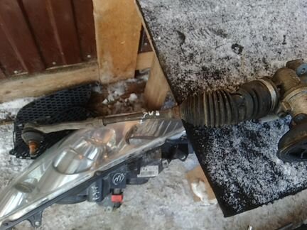 Рулевая рейка Пежо 308 б/у оригинал