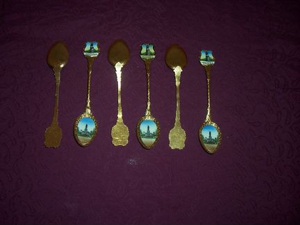 Ложки эмаль Пушкин