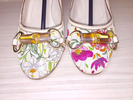 Туфли Gucci Flora Canvas оригинал