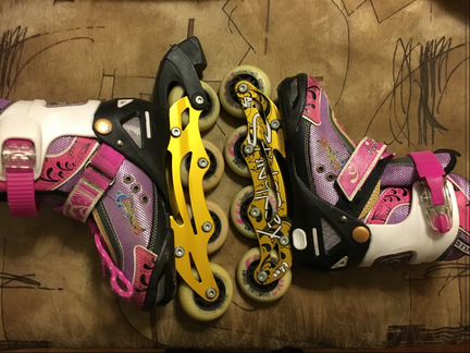 Роликовые коньки размер с 31 по 34