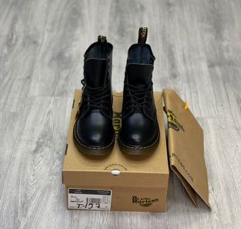 Ботинки Dr martens 1460 Black (кожа)