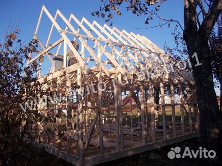Дачный каркасный домик. Строительство домов