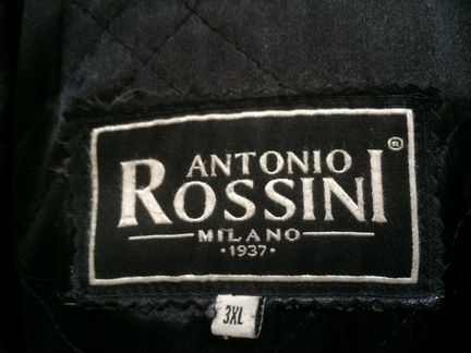 Мужское кожаное пальто