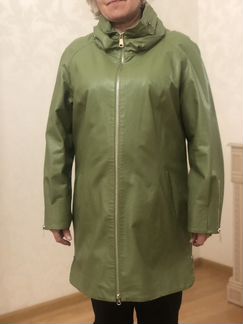 Кожаный плащ