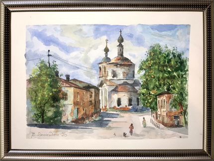 Картина акварелью 