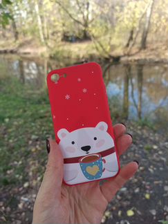 Новый чехол для iPhone 7-8 новогодний