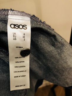 Платье ASOS denim