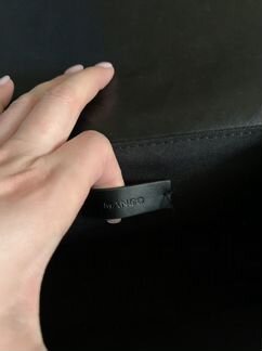 Сумка mango кожа