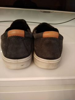 Кожаные слипоны Ecco