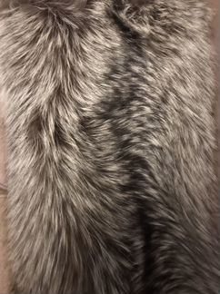 Накидка палантин из чернобурки